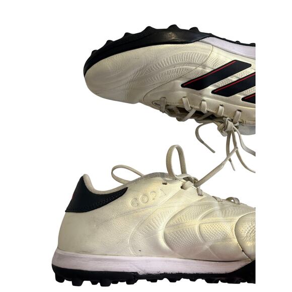 Soccer Adidas Copa Pure 2 League Turf Cleats White Black Men’s US Size 11.5 - Picture 10 of 15